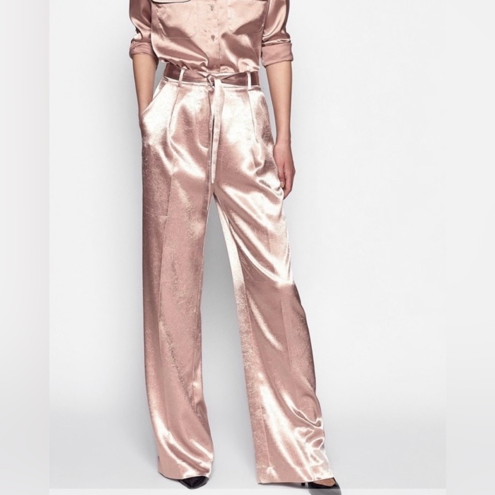 Equipment Evonne Trouser in Ciel Mauve (Matching shirt also available)